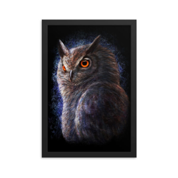 Night Owl Animal Painting