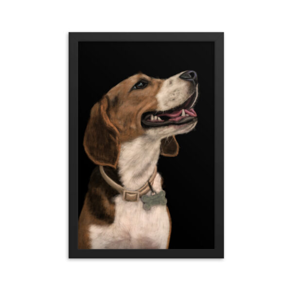 Beagle Dog Painting