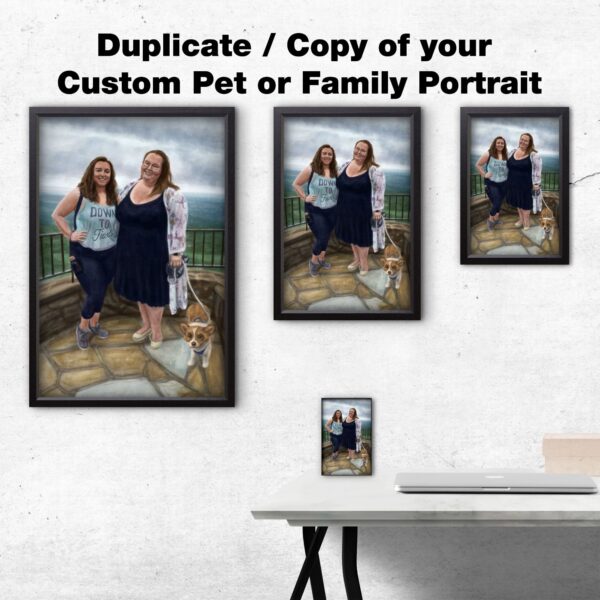 Duplicate Copy of Custom Portrait