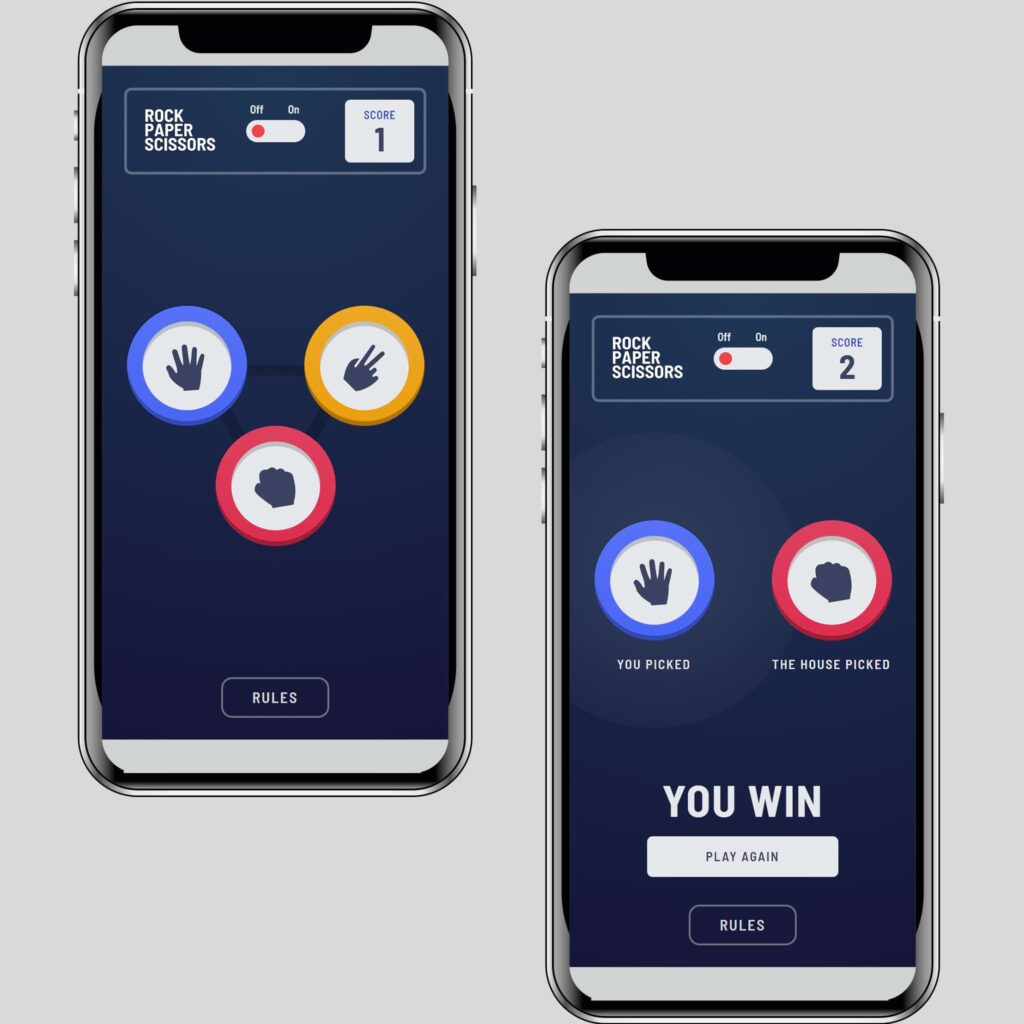 Rock Paper Scissors Mobile