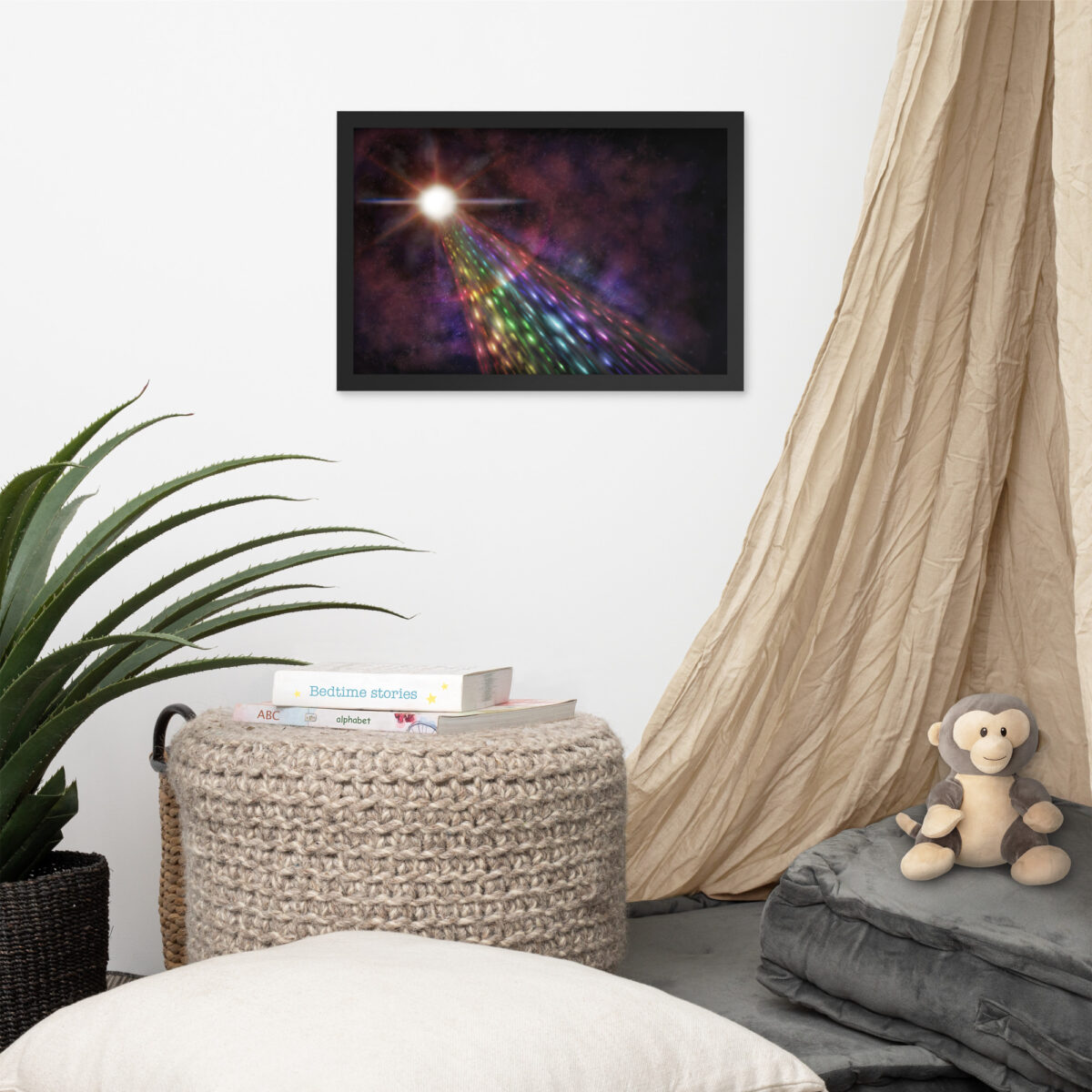 Bifrost enhanced matte paper framed poster (in) black 12x18 front 66187b5d2fc3b