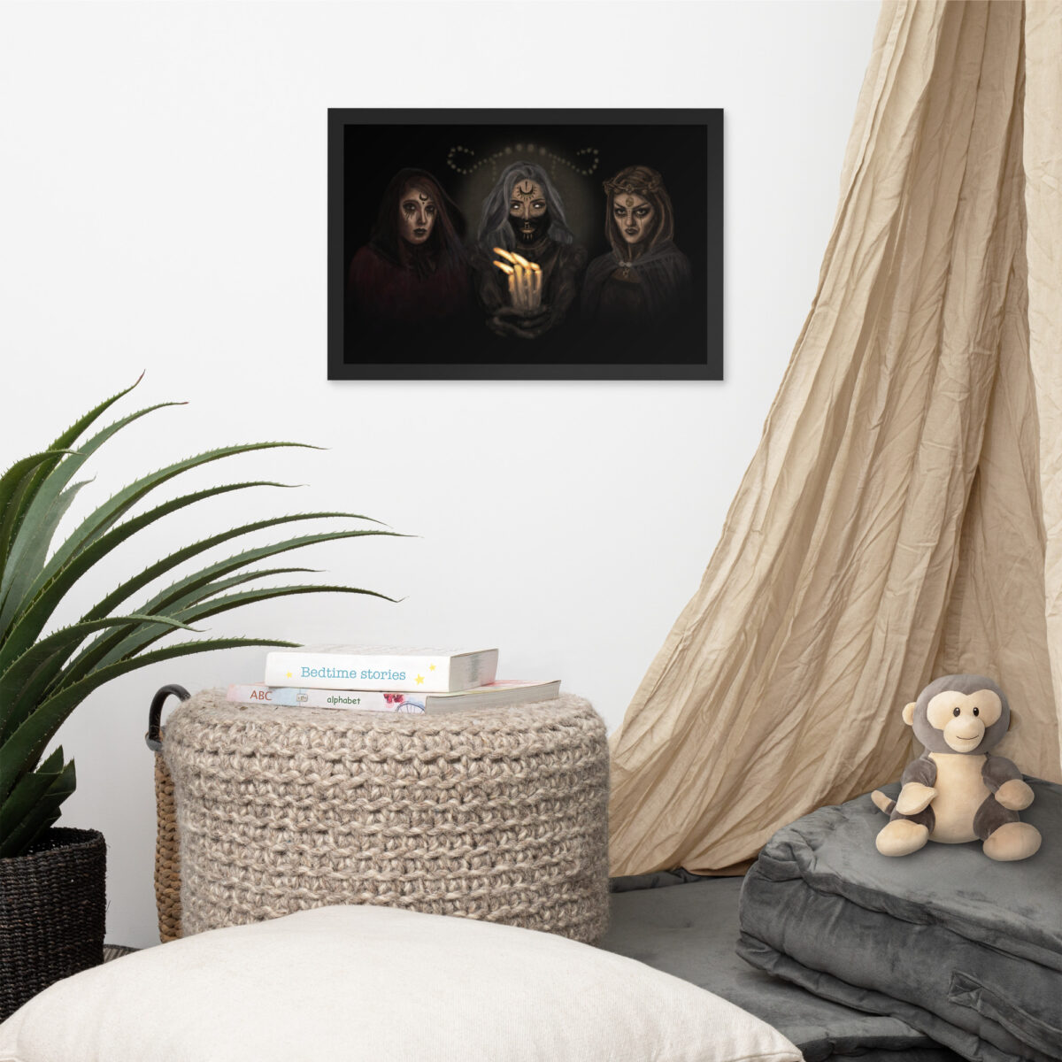 The Coven enhanced matte paper framed poster (in) black 12x18 front 68b8d38a4e221