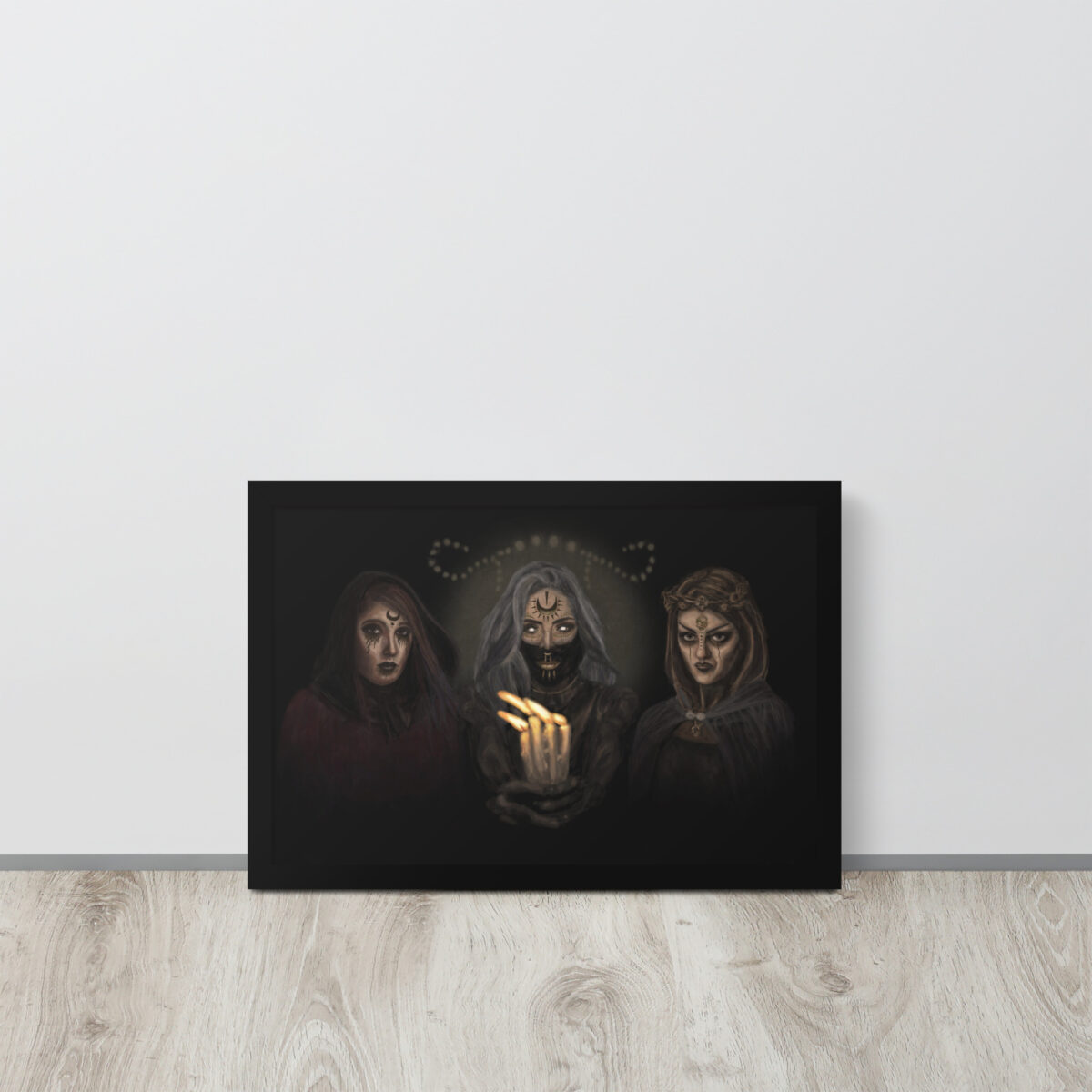 The Coven enhanced matte paper framed poster (in) black 12x18 front 68b8d38a4ed08