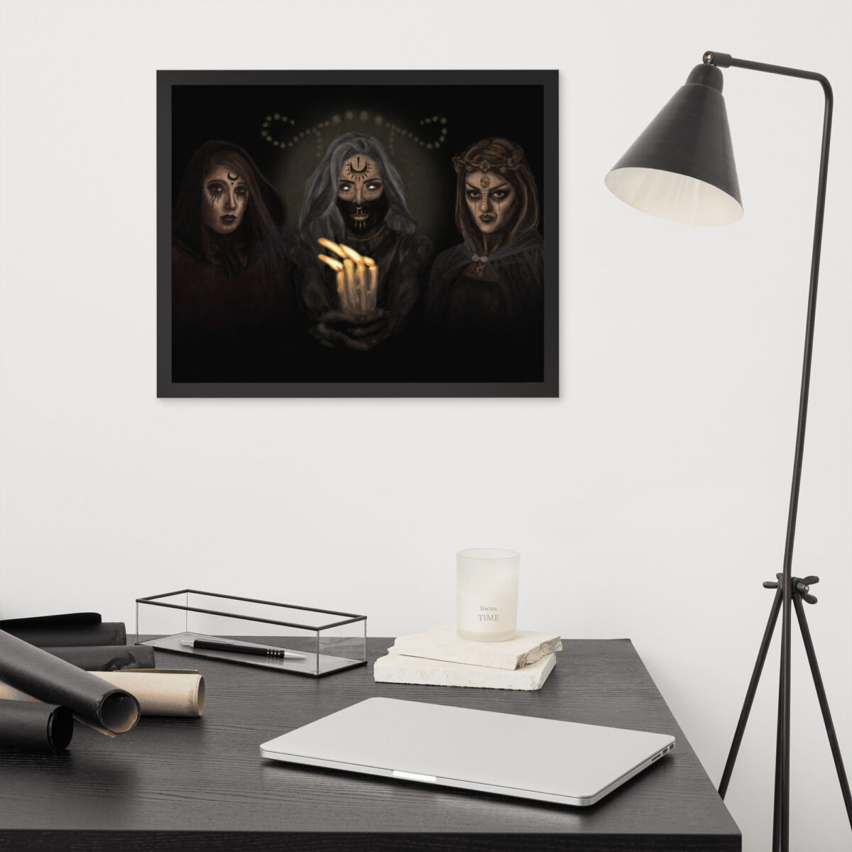 The Coven enhanced matte paper framed poster (in) black 16x20 front 68b8d38a4ea49